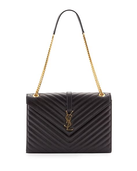 ysl large soft envelope bag|ysl monogram envelope bag.